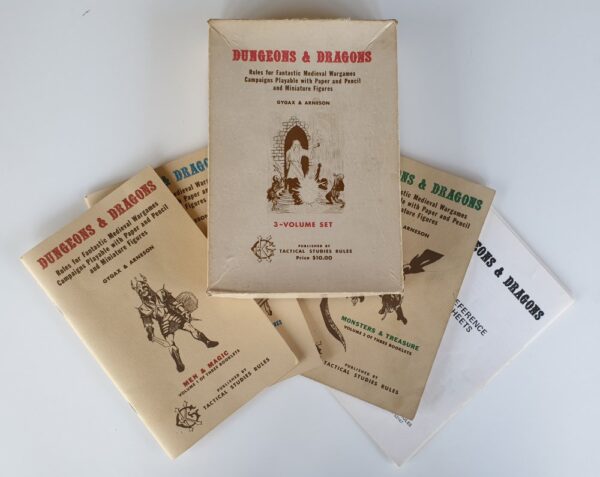 Original Dungeons & Dragons 5th Printing by TSR 1974