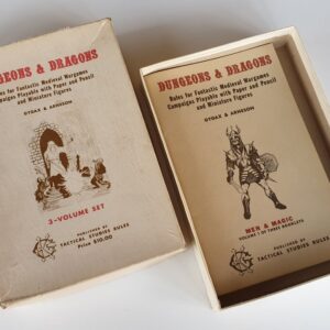 Original Dungeons & Dragons 5th Printing by TSR 1974