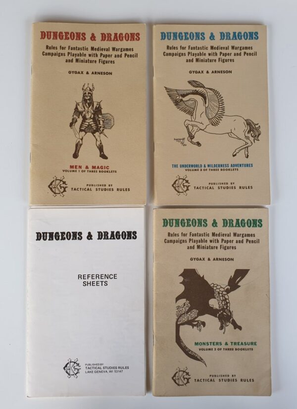 Original Dungeons & Dragons 5th Printing by TSR 1974