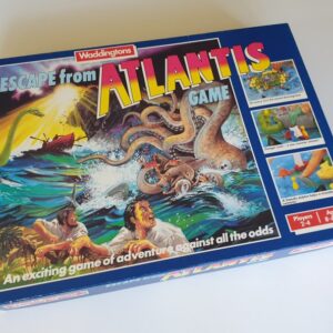 ESCAPE FROM ATLANTIS Vintage board game Waddingtons 1980s