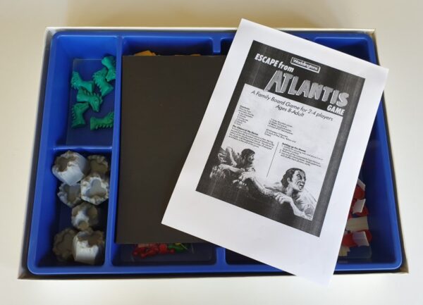 ESCAPE FROM ATLANTIS Vintage board game Waddingtons 1980s