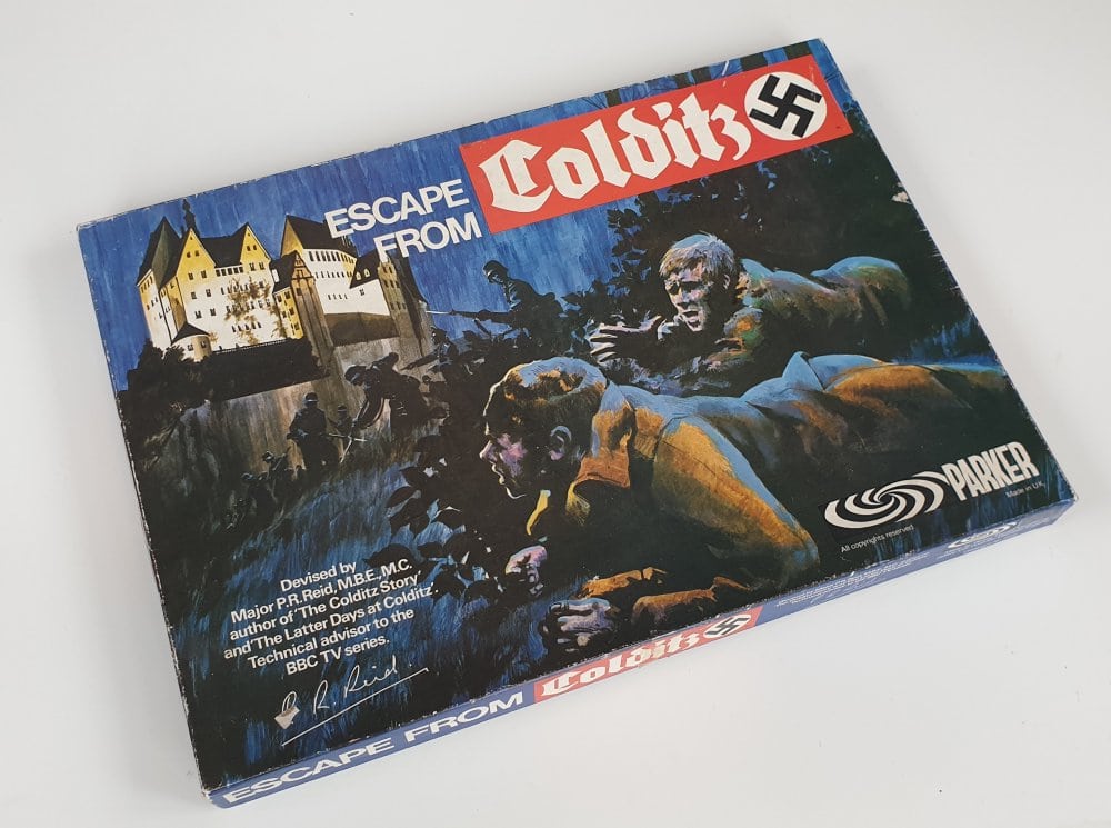 ESCAPE FROM COLDITZ Board Game (Parker) 1970