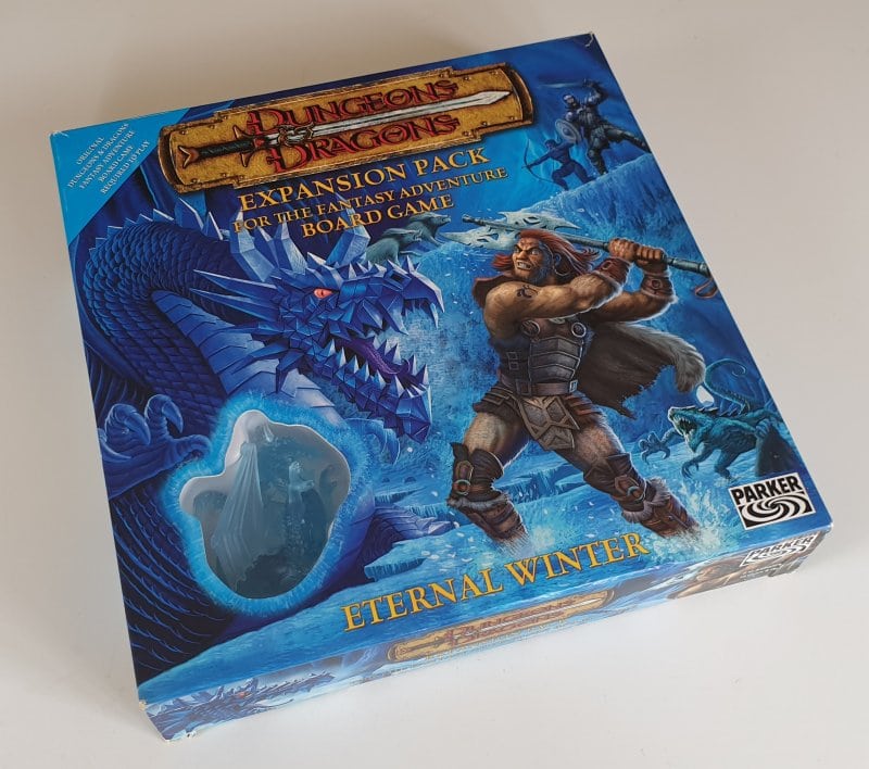 ETERNAL WINTER Expansion for Dungeons and Dragons Fantasy Adventure Board Game - Parker 2003