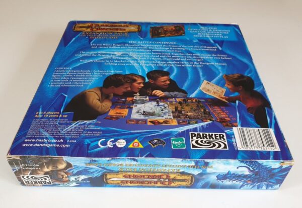 ETERNAL WINTER Expansion for Dungeons and Dragons Fantasy Adventure Board Game - Parker 2003