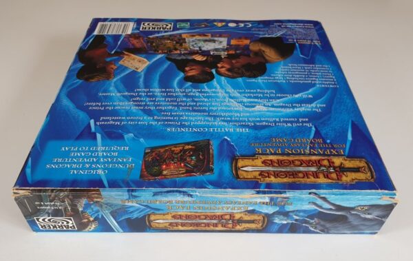 ETERNAL WINTER Expansion for Dungeons and Dragons Fantasy Adventure Board Game - Parker 2003