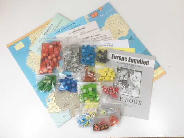 'Europe Engulfed' board game GMT Games 2003