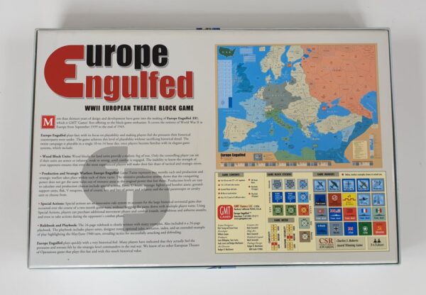 Europe Engulfed board game (GMT Games)