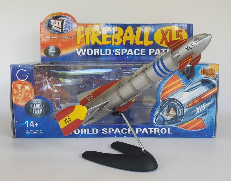 Vintage FIREBALL XL5 Diecast Model Product Enterprise