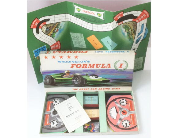 Vintage 'Formula 1' board game 1st Edition by Waddington 1960's