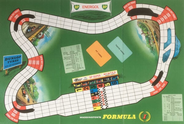 'Formula 1' board game 1st Edition by Waddington 1960's