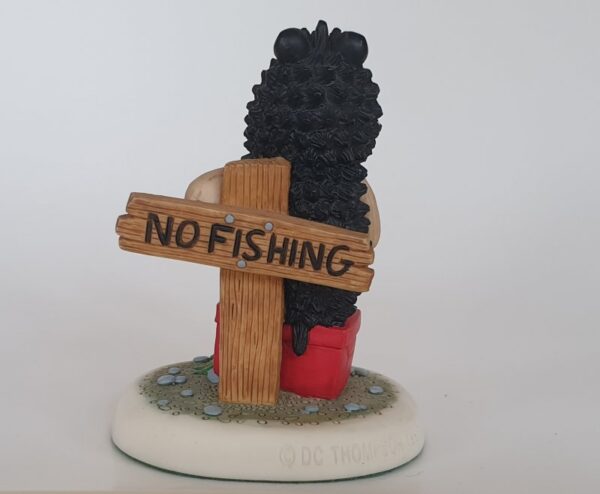 GNASHER FISHING BDS07 Collectable Beano figure by Robert Harrop