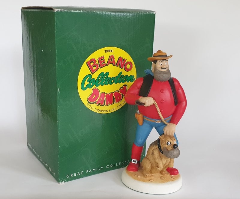 DESPERATE DAN ONE MAN AND HIS DAWG Collectable Figure BDS08 by Robert Harrop Beano Dandy