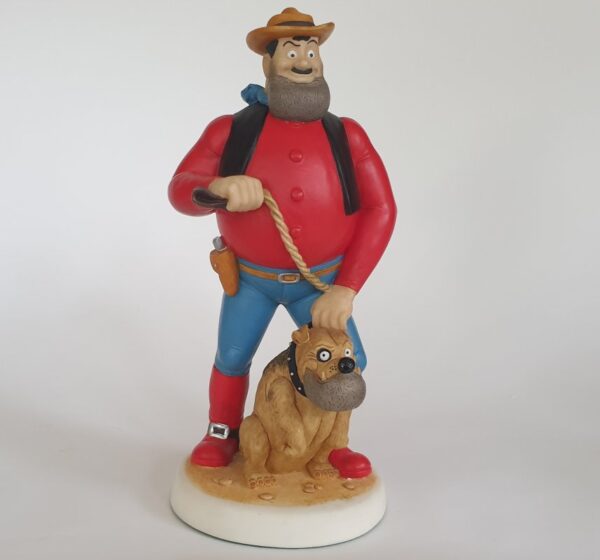 DESPERATE DAN ONE MAN AND HIS DAWG Collectable Figure BDS08 by Robert Harrop Beano Dandy