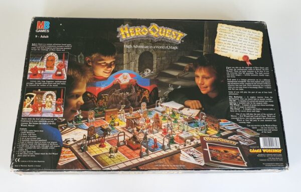 Vintage HEROQUEST Board Game 1989 MB Games