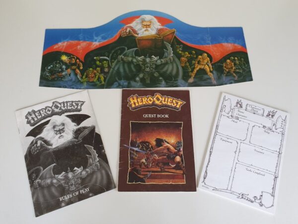 Vintage HEROQUEST Board Game 1989 MB Games