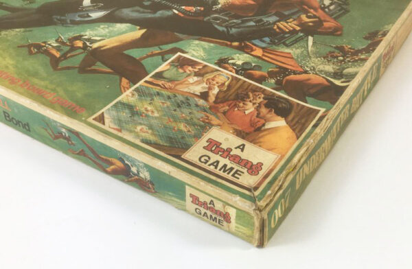 JAMES BOND '007 UNDERWATER BATTLE' Board Game Triang 1960's