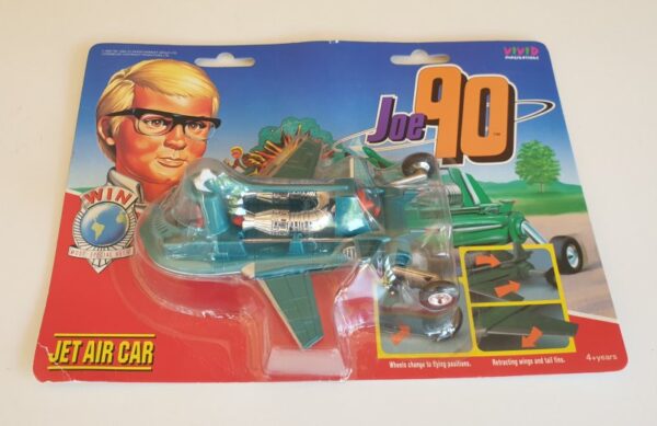 JOE 90 Jet Air Car Diecast Model - Vivid Imaginations 1994