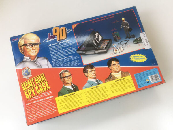 JOE 90 SECRET AGENT SPY CASE Vivid Imaginations 1994 box