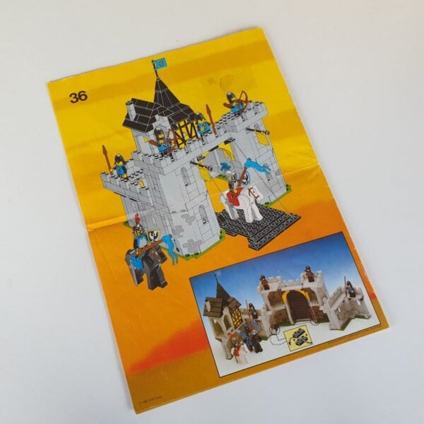 Vintage Lego Castle set 6074 Black Falcon's Fortress 1980's