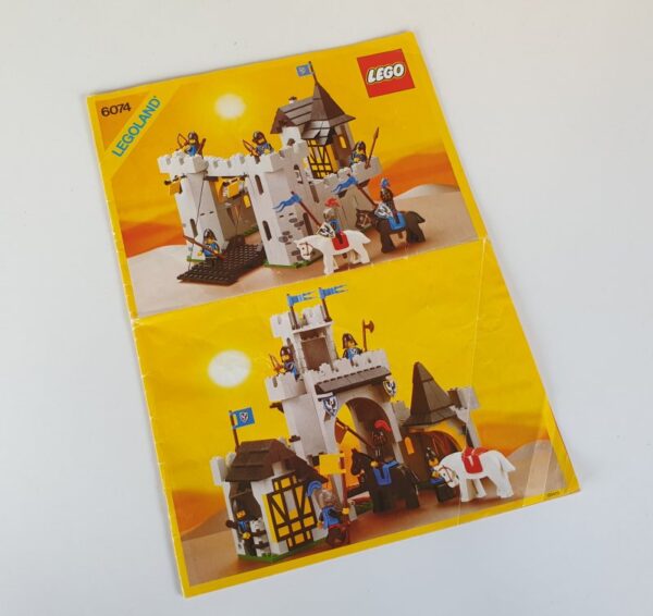 Vintage Lego Castle set 6074 Black Falcon's Fortress 1980's