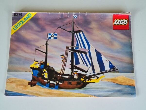 Vintage Lego 6274 Caribbean Clipper Governor's Ship Instructions