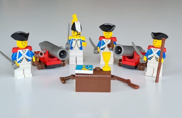 Vintage Lego 6274 Caribbean Clipper Governor's Ship Minifigures