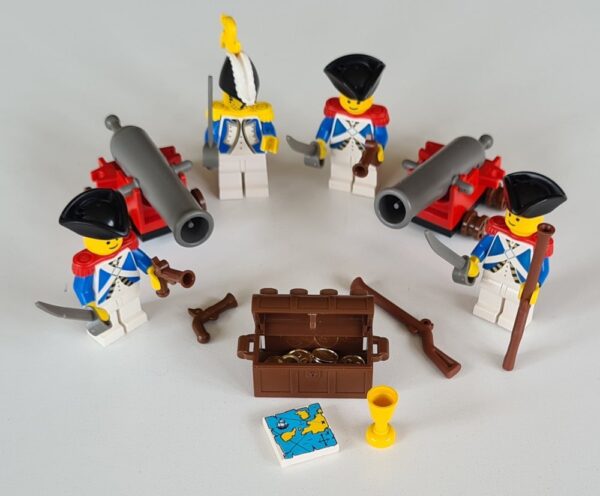 Vintage Lego 6274 Caribbean Clipper Governor's Ship Minifigures Accessories