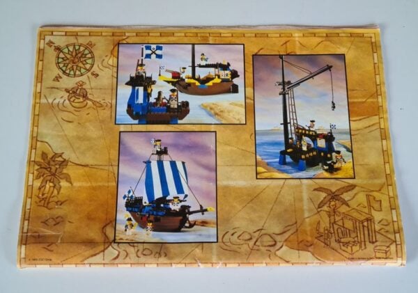 Vintage Lego 6274 Caribbean Clipper Governor's Ship Instructions