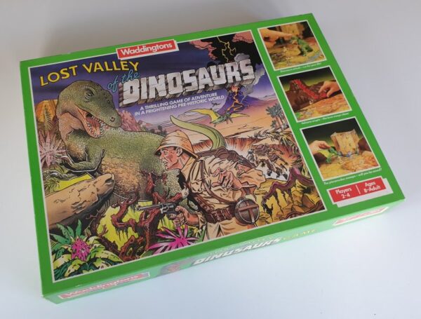 LOST VALLEY OF THE DINOSAURS Vintage board game by Waddington's 1980's