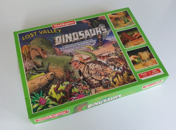 LOST VALLEY OF THE DINOSAURS Vintage board game Waddingtons 1980s