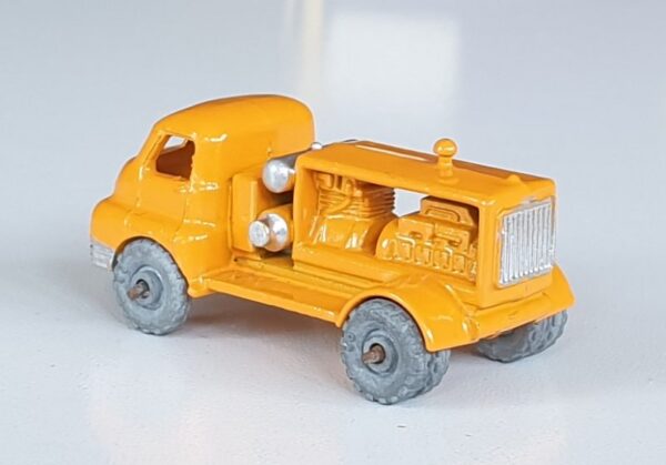 Vintage Matchbox 28a Bedford Compressor Truck diecast model 1950's