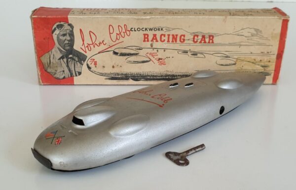 Vintage 1950s Tinplate JOHN COBB RACING CAR by Minimodels