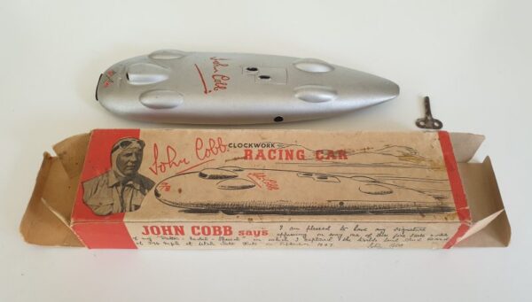 Vintage 1950s Tinplate JOHN COBB RACING CAR by Minimodels