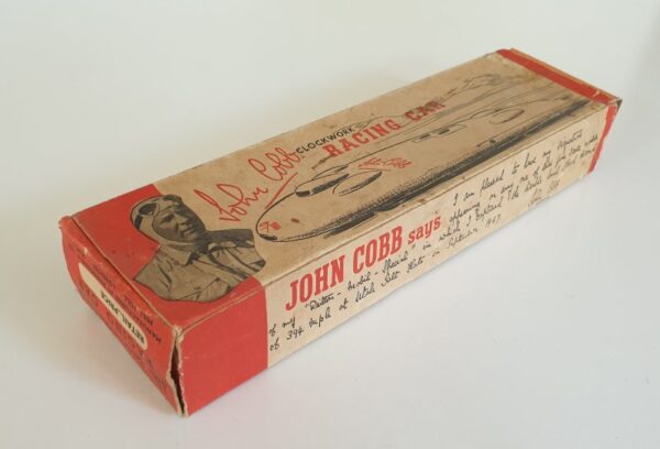 Vintage 1950s Tinplate JOHN COBB RACING CAR by Minimodels