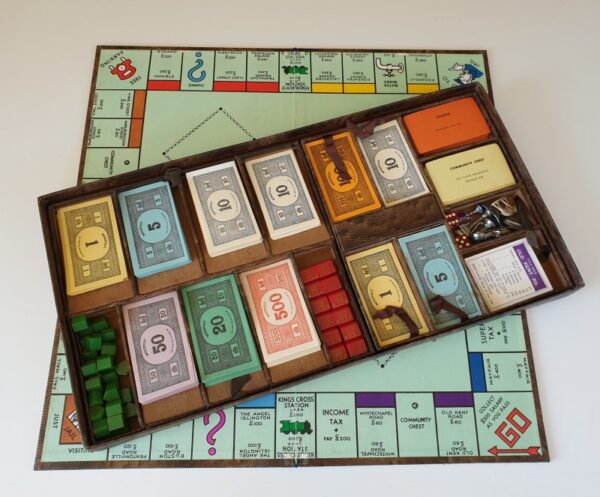 Vintage Monopoly Deluxe Presentation Set 1930s