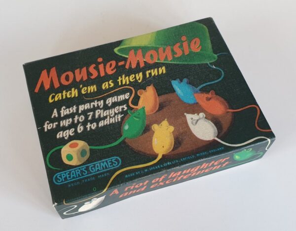 Vintage MOUSIE MOUSIE game by Spears 1960s