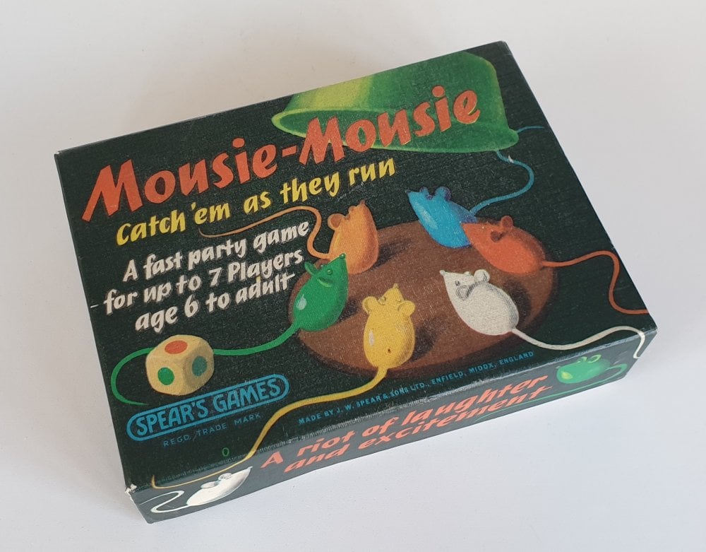 Vintage MOUSIE MOUSIE game by Spears 1960s