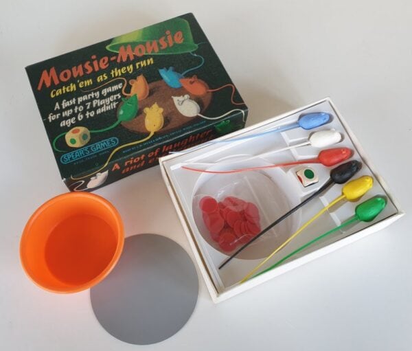 Vintage MOUSIE MOUSIE game by Spears 1960s