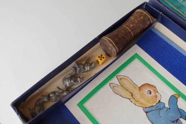 Vintage PETER RABBIT'S RACE GAME Board Game 1930's by Frederick Warne