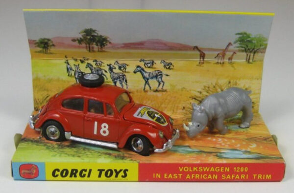 Corgi 256 VW Beetle East African Safari (1960's)