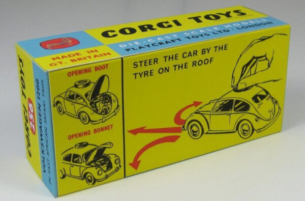 Corgi 256 VW Beetle East African Safari (1960's) - Image 2