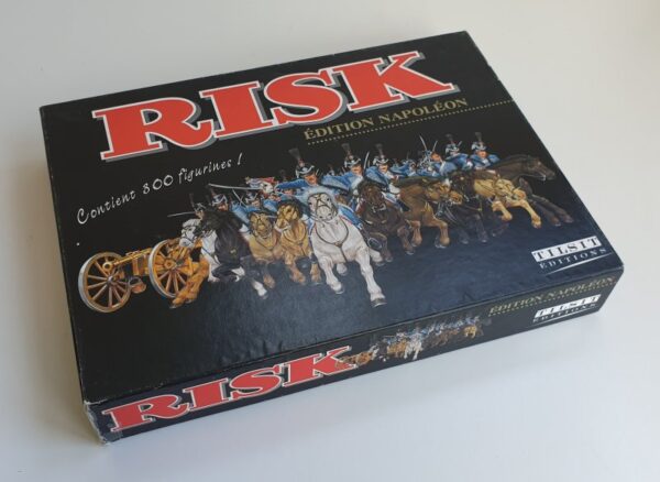 RISK EDITION NAPOLEON Vintage Board Game Tilsit 1999