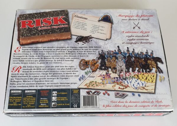 RISK EDITION NAPOLEON Vintage Board Game Tilsit 1999