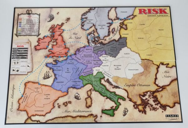 RISK EDITION NAPOLEON Vintage Board Game Tilsit 1999