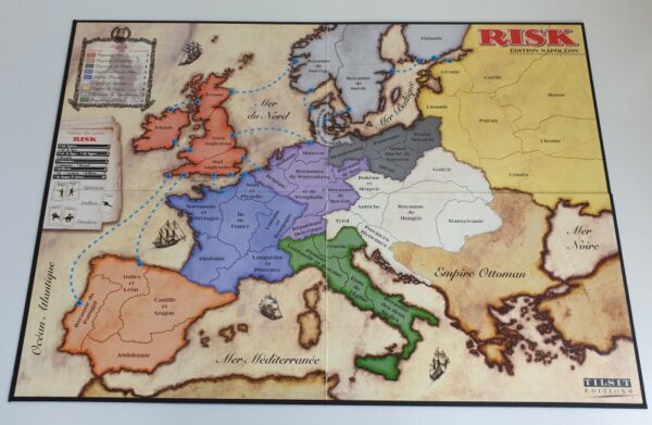 RISK EDITION NAPOLEON Vintage Board Game Tilsit 1999