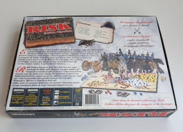 RISK EDITION NAPOLEON Vintage Board Game Tilsit 1999