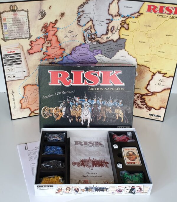 RISK EDITION NAPOLEON Vintage Board Game Tilsit 1999