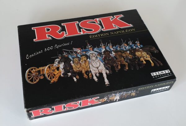 RISK EDITION NAPOLEON Vintage Board Game Tilsit 1999