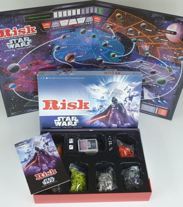 RISK STAR WARS TRILOGY EDITION Board Game 2006