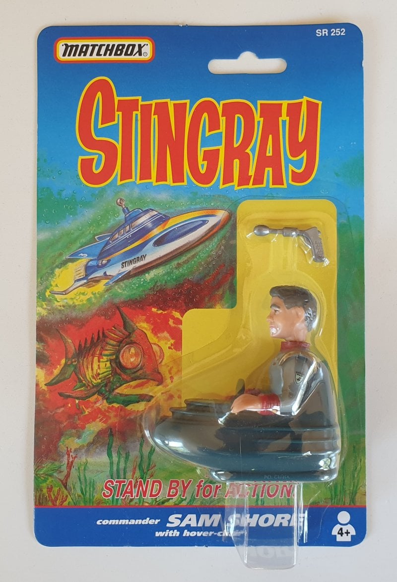 SAM SHORE Vintage Stingray Action Figure - Matchbox 1992
